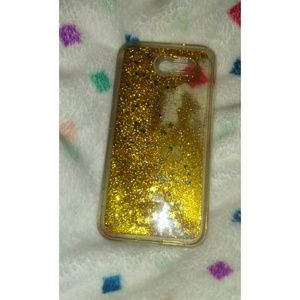 Samsung Galaxy J3 glitter phone case